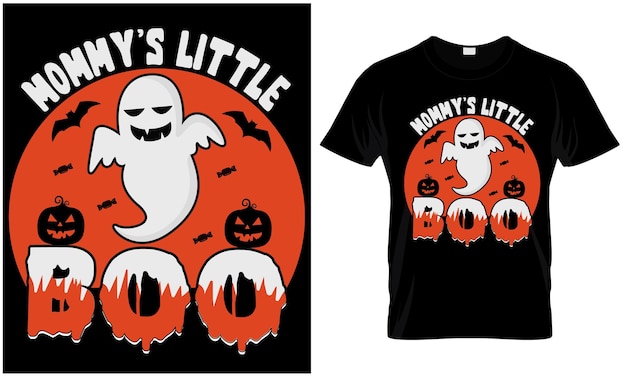 ハロウィンTシャツデザインベクトル