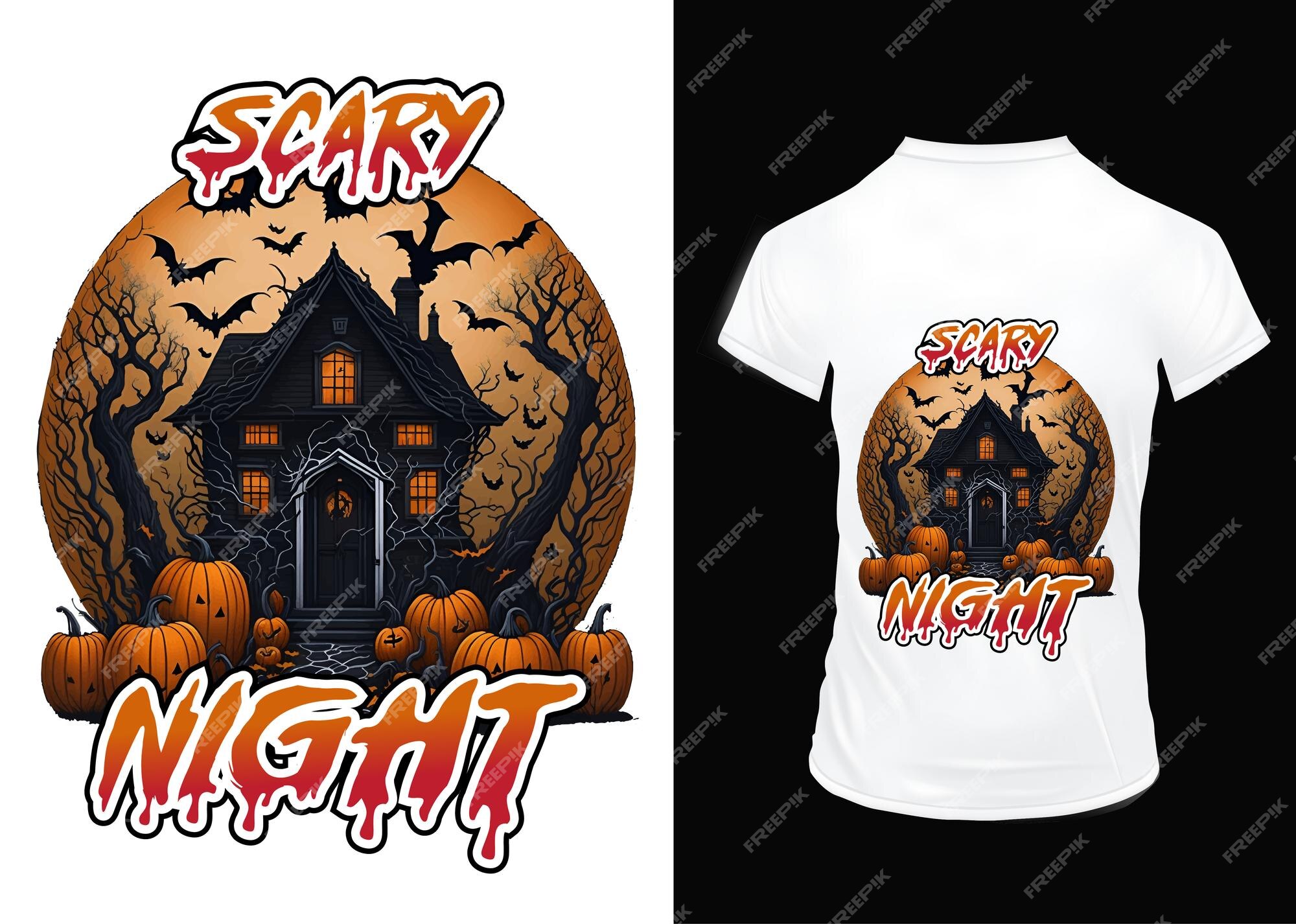 Premium Vector  Halloween t shirt design