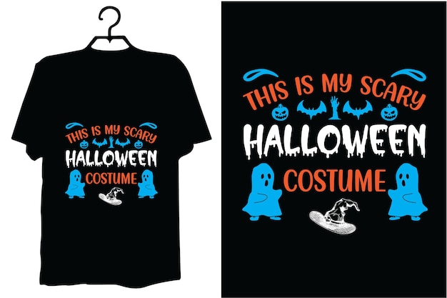 Vector halloween tshirt design