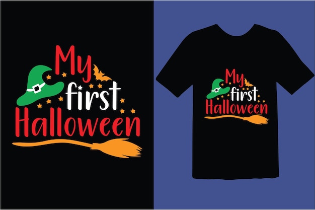 Vector halloween tshirt design