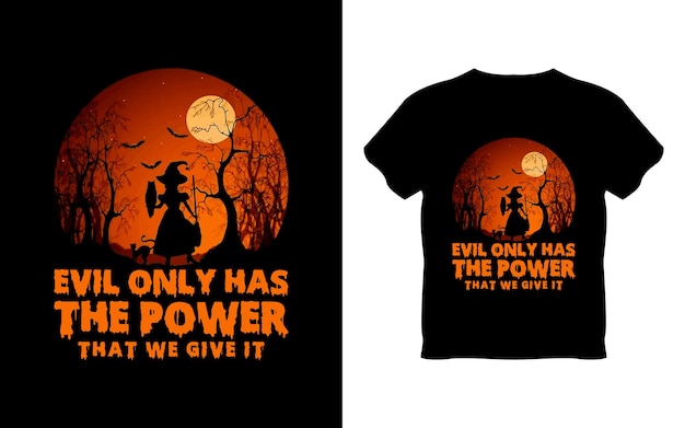 Halloween tshirt design