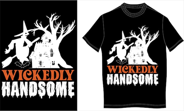 Halloween tshirt design