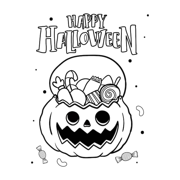 Vettore illustratore vettoriale di design per magliette di halloween