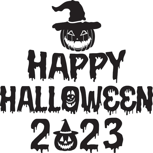 Halloween Typografie Ontwerp Afdrukken Voor T-shirt Mok Banner Poster etc