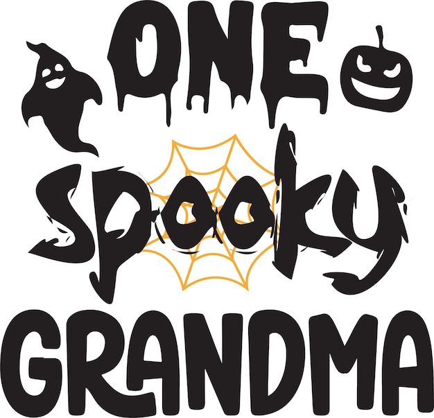 Halloween Typografie Ontwerp Druk voor T-shirt Banner Poster enz