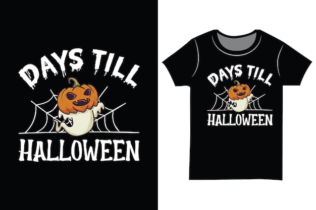 Halloween typografie SVG t shirt design.