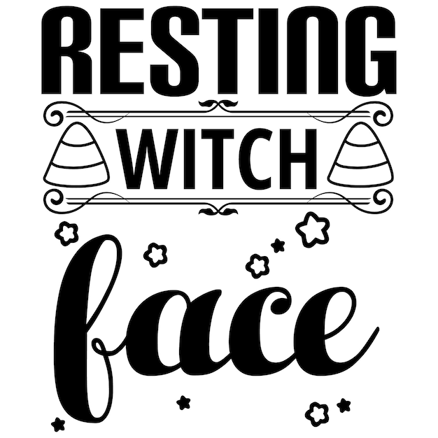 halloween typografie t-shirtontwerp