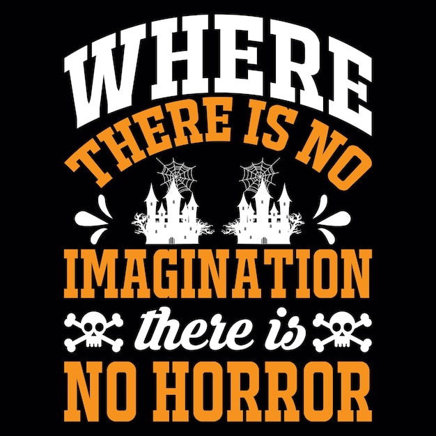 Halloween typography t-shirt design file