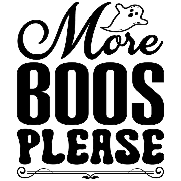 Halloween typography tshirt design