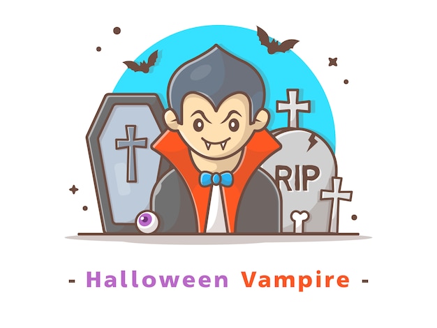 Halloween vampire