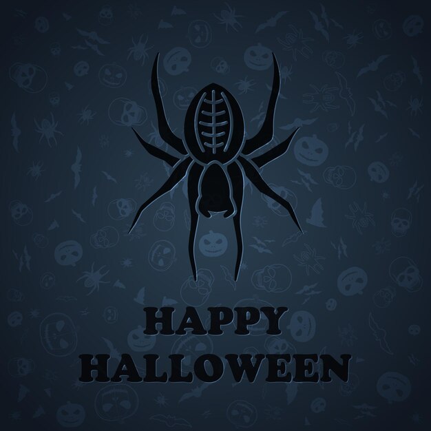 Halloween vector achtergrond