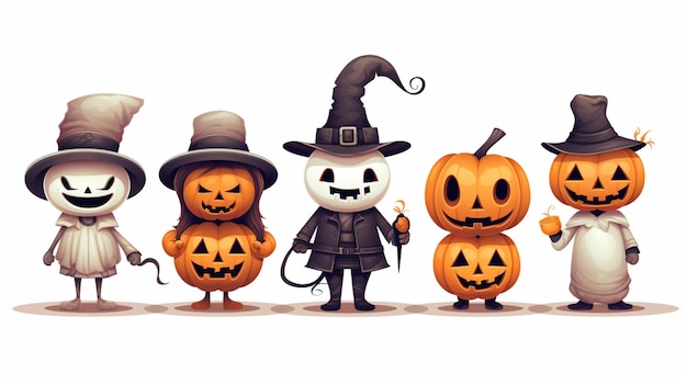 Halloween vector background