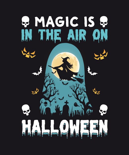 Halloween vector graphic amp tshirt design