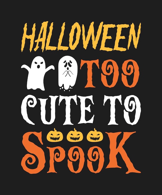Halloween vector halloween tshirt design