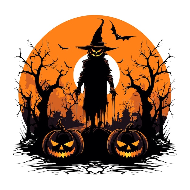 Halloween vector illustratie pompoen