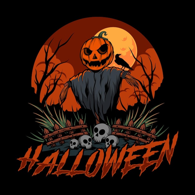 Halloween vector illustration