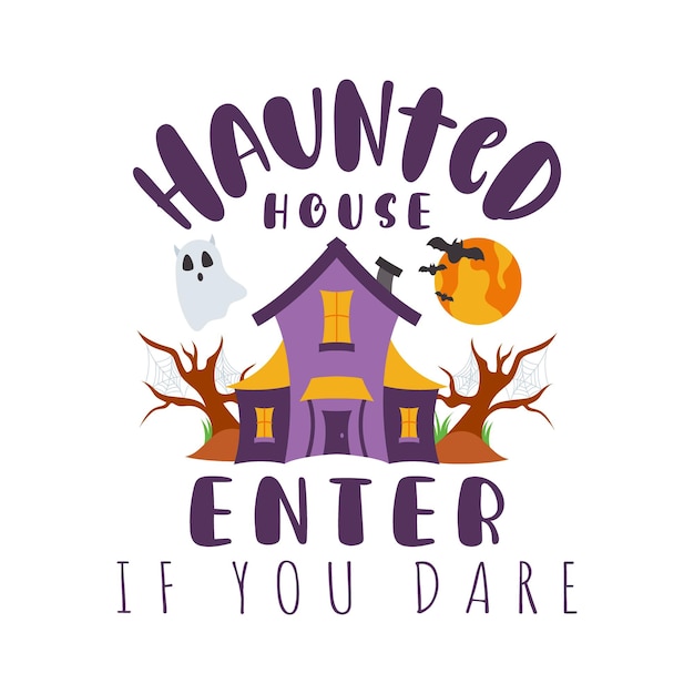 Halloween vector lettering Holiday lettering for banner Happy Halloween poster greeting cards