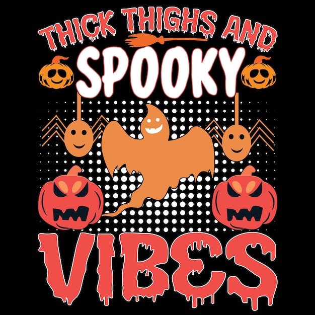 Halloween vector t shirt design