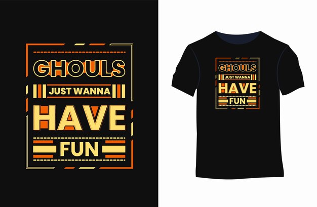 Halloween vector typografie tshirt ontwerp