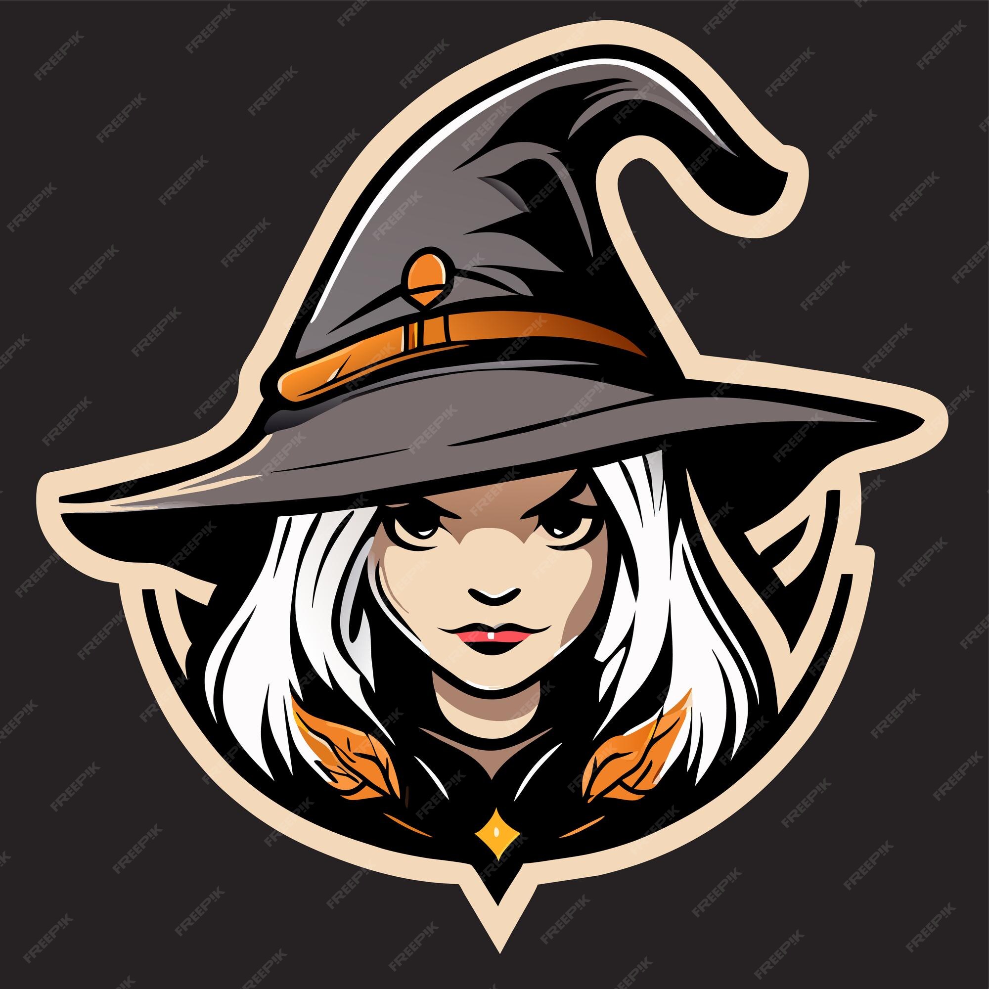 Premium Vector  Halloween witch girl twitch scarecrow hand drawn cartoon  sticker icon concept isolated illustration