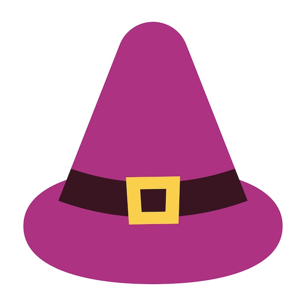 Halloween witch hat icon