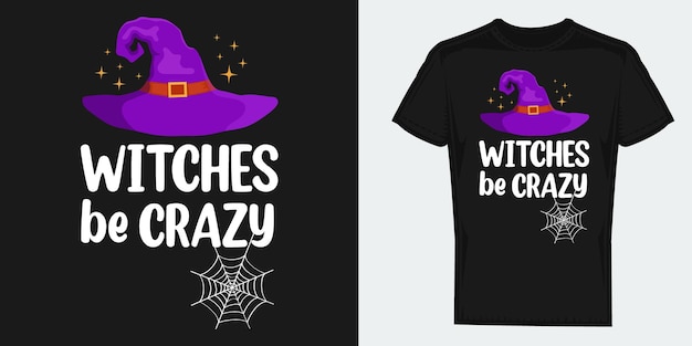 Halloween witch scary costume vector design graphics for tshirt prints