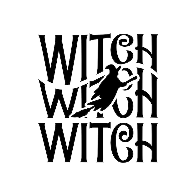 Halloween Witch SVG