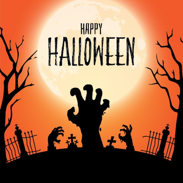 Halloween Zombie Achtergrond, Illustratie van Halloween, Halloween Knight