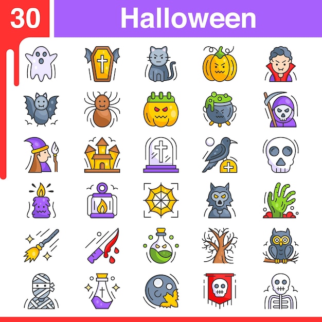 Halloween5Filled Outline