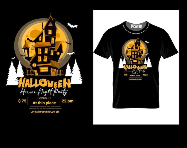 HalloweenT shirt design