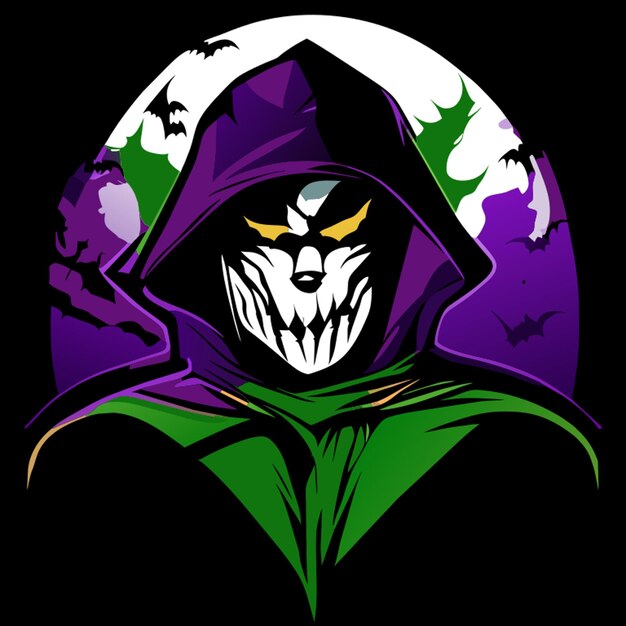 Vector hallowen tshirt vector illustration