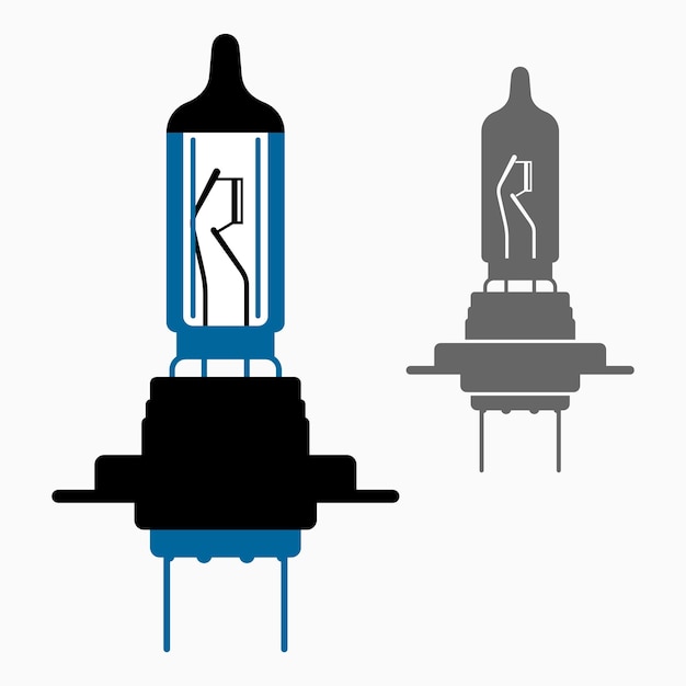 Halogeen autolamp, lamp
