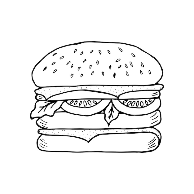 Hamburger liner