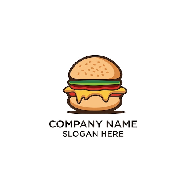 Вектор Гамбургер логотип