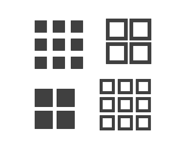 hamburger menu icon buttons website ui navigation mobile app vector elements user interface icons
