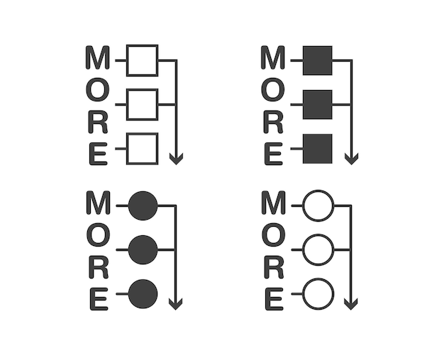 Hamburger menu icoon knoppen website UI navigatie mobiele app ontwerp elementen gebruiker Interface iconen