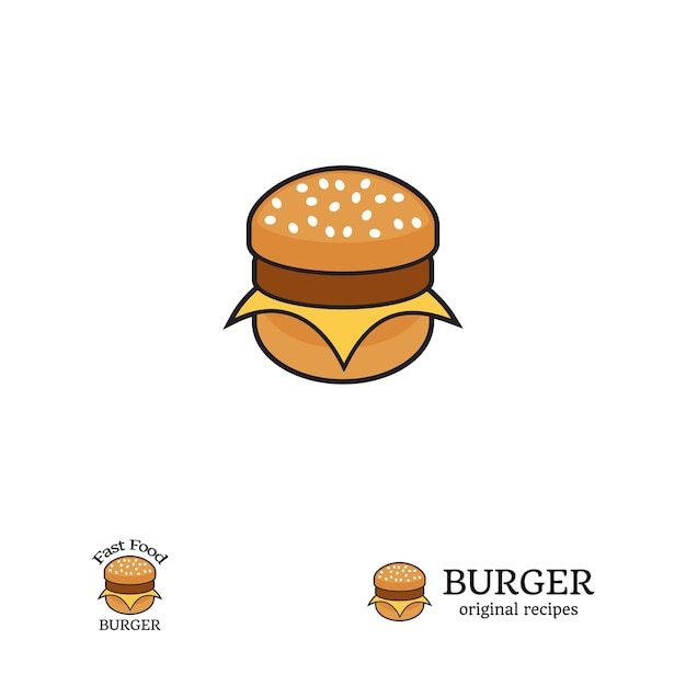 Hamburger ontwerpelement