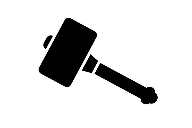 Hammer Icon Asset van het spel
