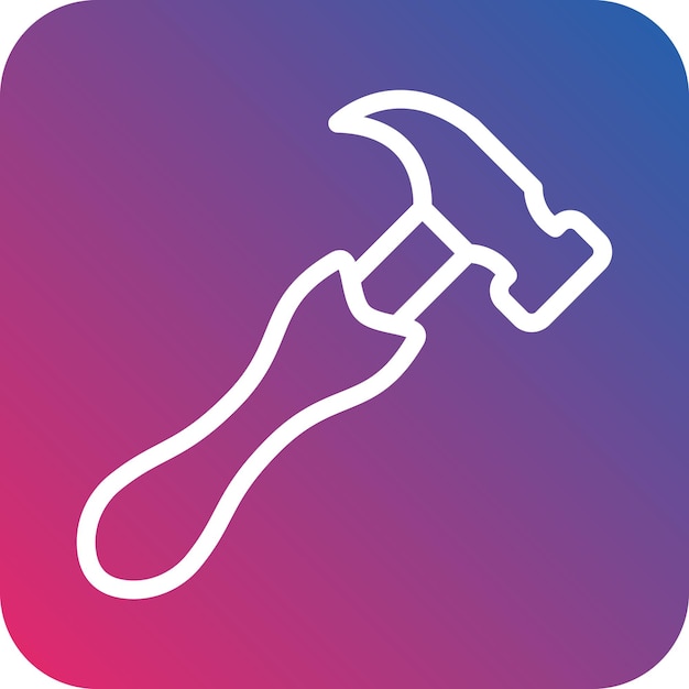 Hammer Icon Style