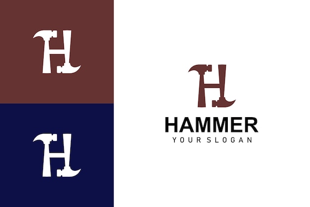 hammer logo design and icons