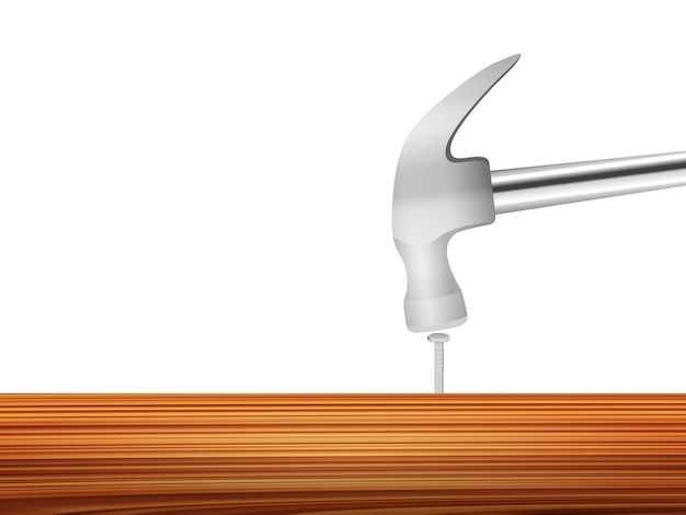 hammering nail