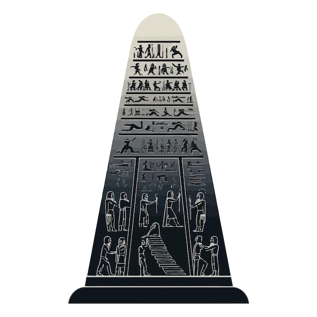 Vector hammurabis_obelisk_vector_illustrated