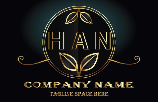 Логотип буквы HAN