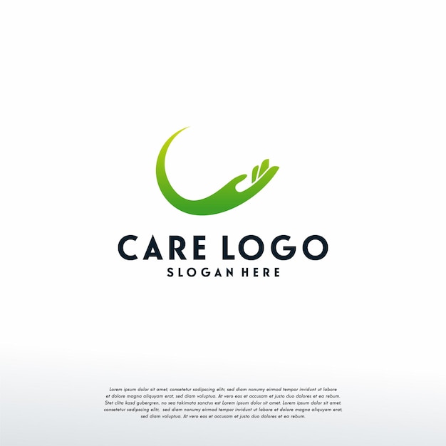 Hand Care logo designs template, Charity logo symbol, Logo symbol icon