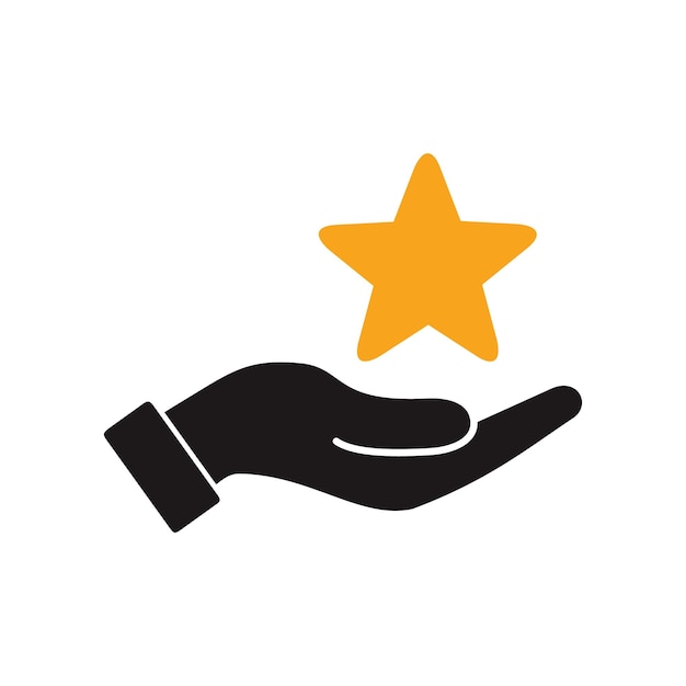 hand of customer icon