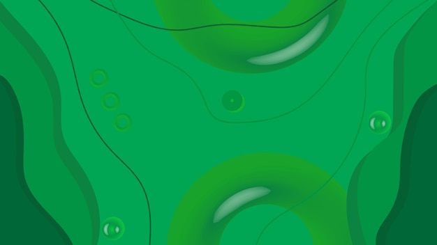 組み合わせ線とラウンド3dで背景抽象を手描き