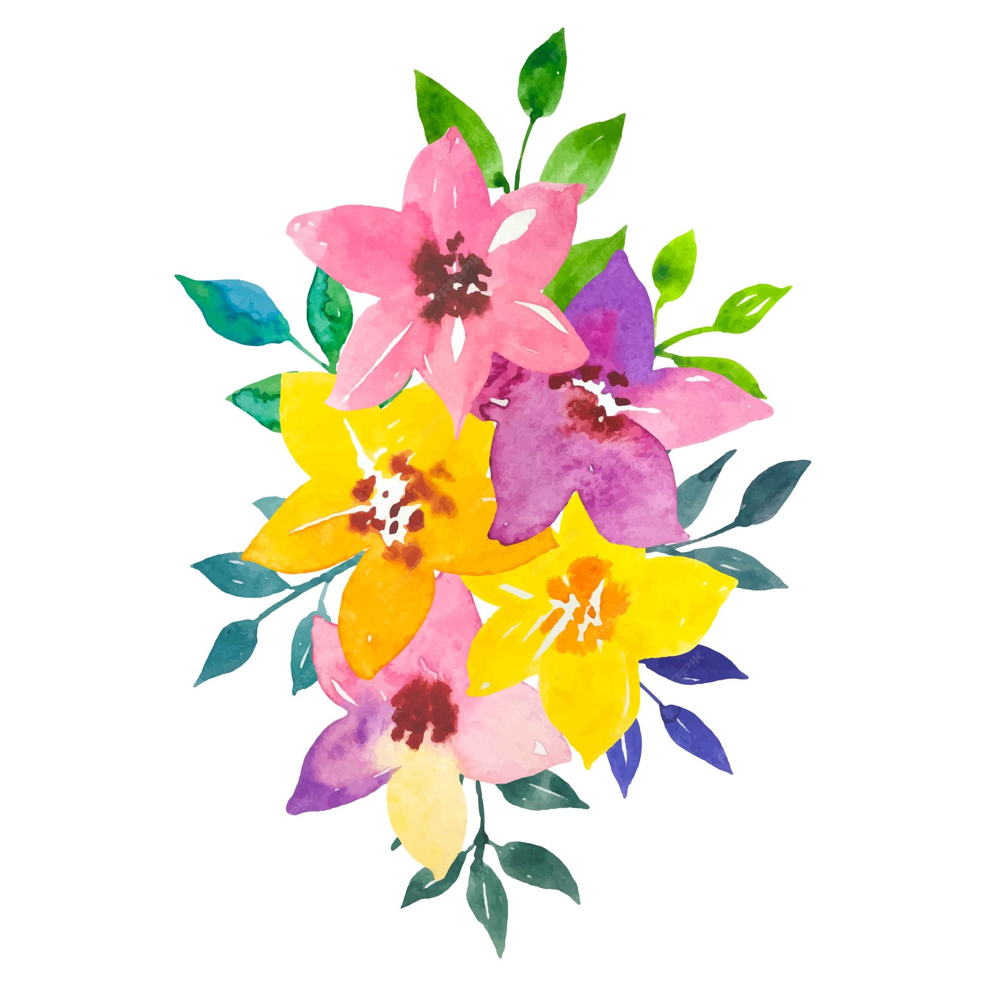 Premium Vector Hand Draw Flowers And Leaf Doodle Elementsfloral premium-vector-hand-draw-flowers-and-leaf-doodle-elementsfloral
