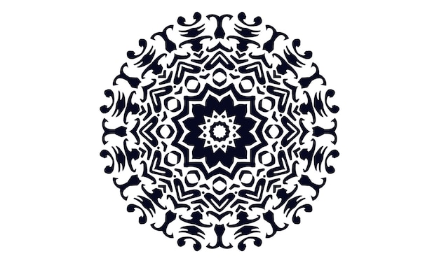 Hand Draw mandala design vector background  vintage abstract floral pattern design t shirt design