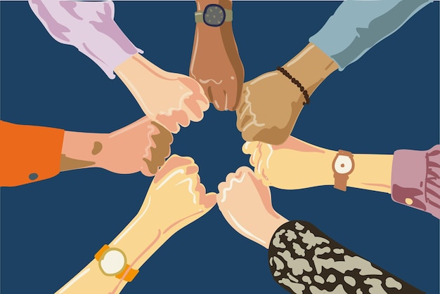 hand draw office activity collection vector illustration
