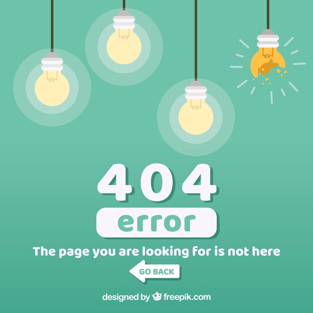 Errore 404 disegnato a mano